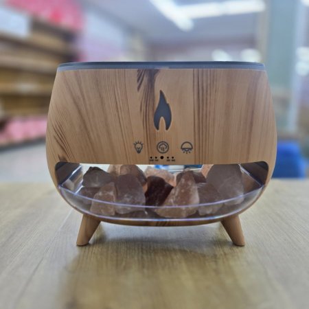 مبخرة حجر ملح مع اجرين